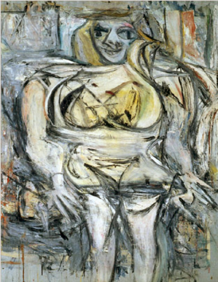 Woman III by Willem de Kooning, 1952-53