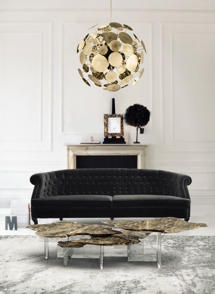 Living room ideas: modern ceiling lights - newton by boca do lobo