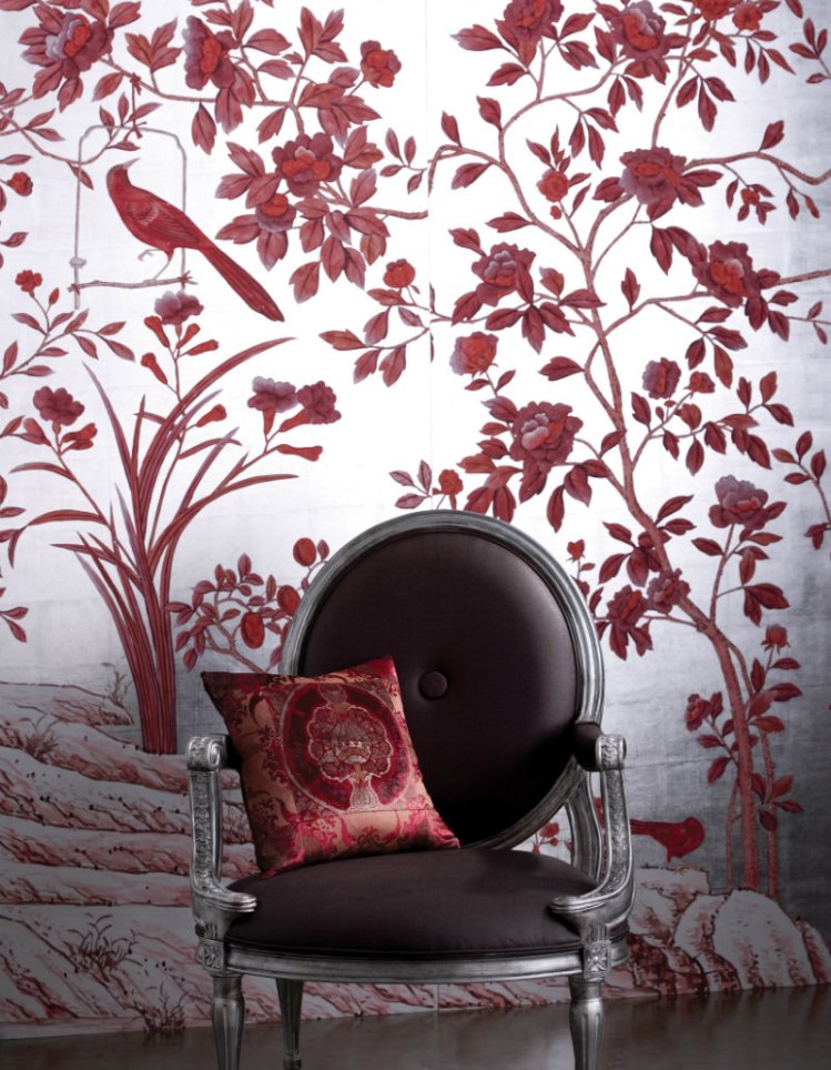 Luxury interiors ideas: Trendy fabric & wallpapers