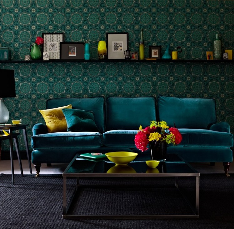 Autumn trends: Decorating with Emerald and Blue Topaz