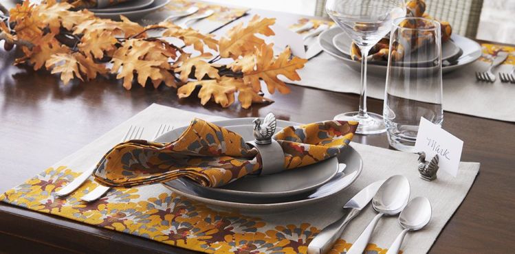 The most elegant Thanksgiving table settings