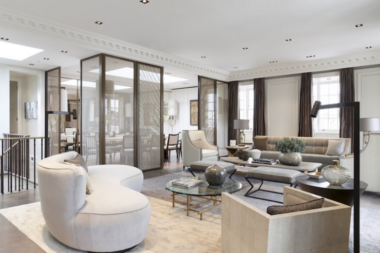 Best living room projects by Jean-Louis Denoit