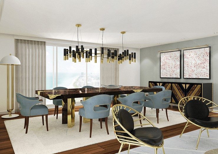 25 Glamorous and Modern Dining rooms