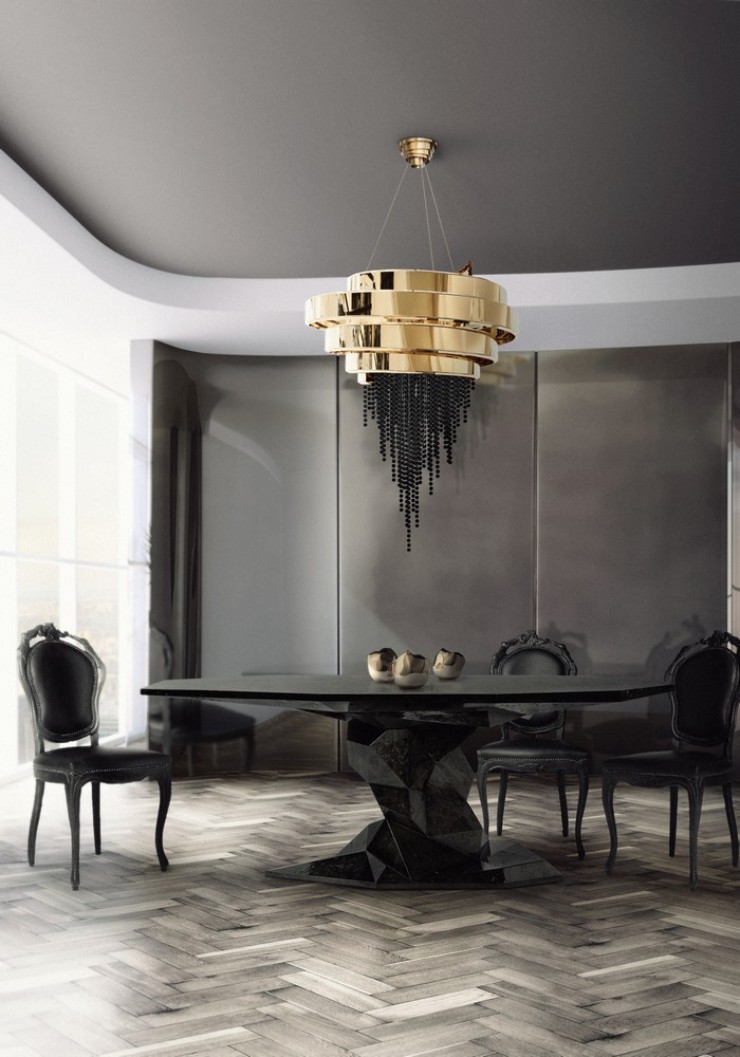 Round Dining Tables For A Luxury Interior Design Home And Decoration